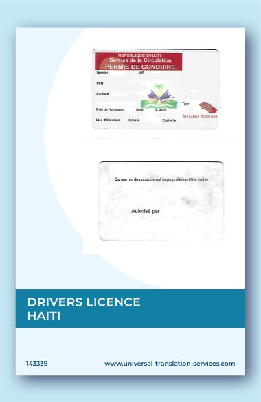 Looking to Buy Haiti Drivers License? Heres Your Guide