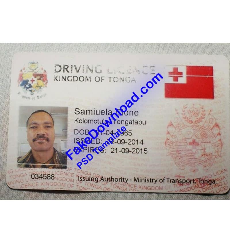 Where to Buy Tonga Drivers License Online: Safely & Fast!