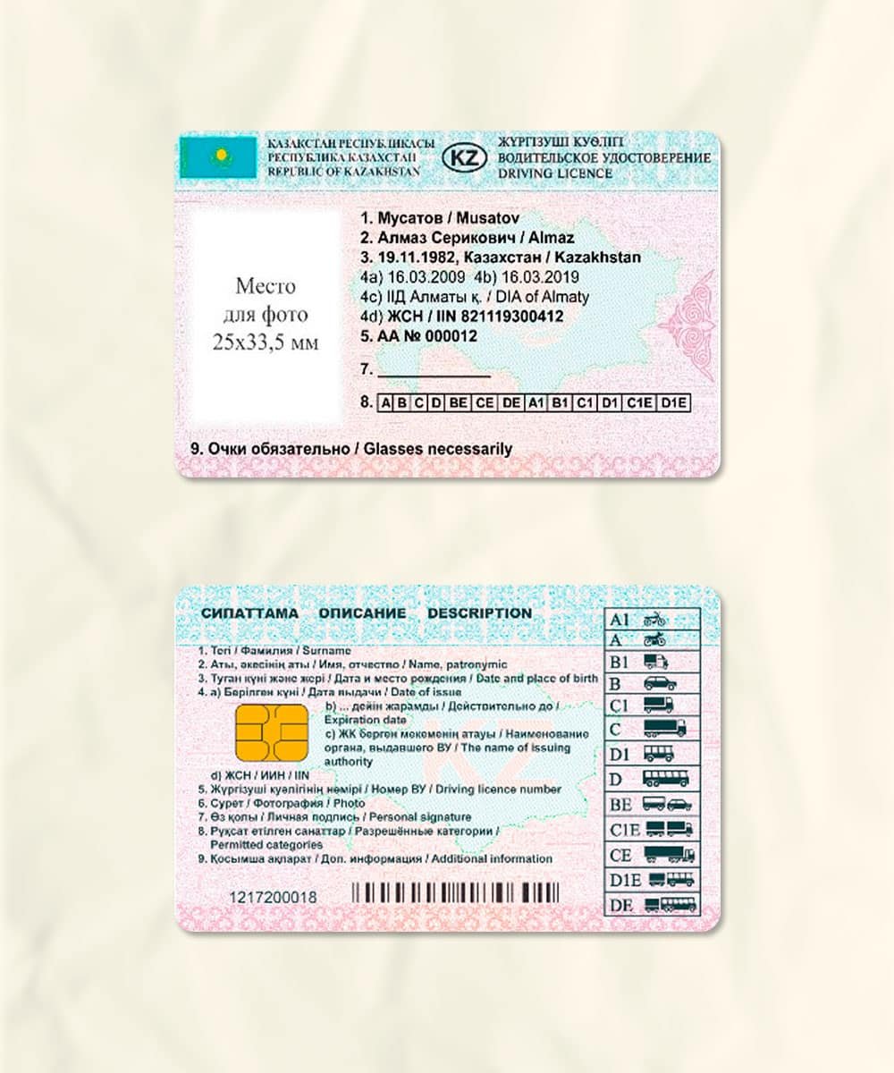 Easy Steps to Buy Kazakhstan Driving License Online