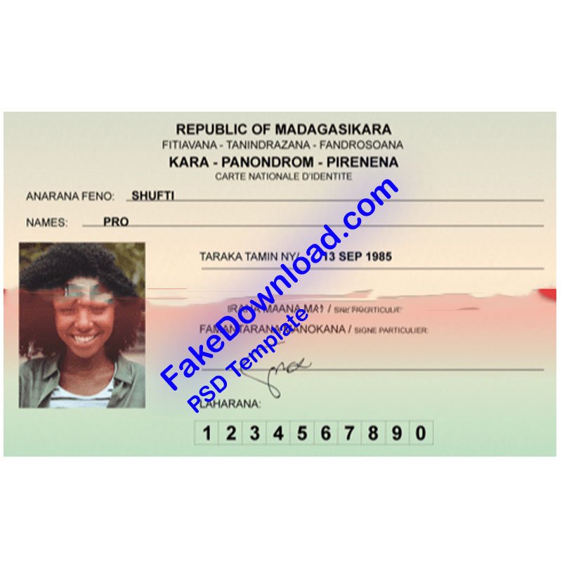 Buy Madagascar ID card online: Simple and fast steps