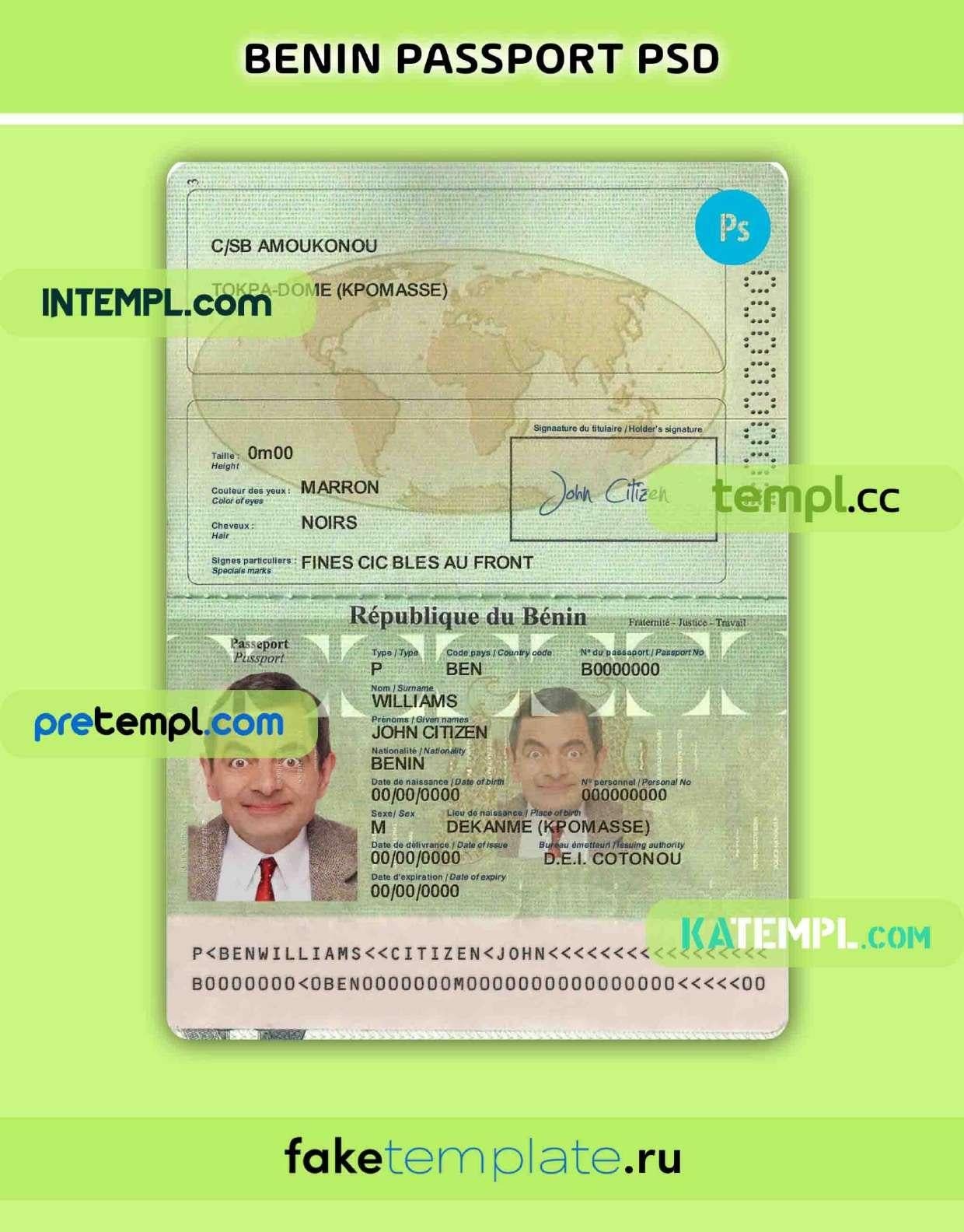 Buy Benin passport easily online (Simple steps for a new passport)