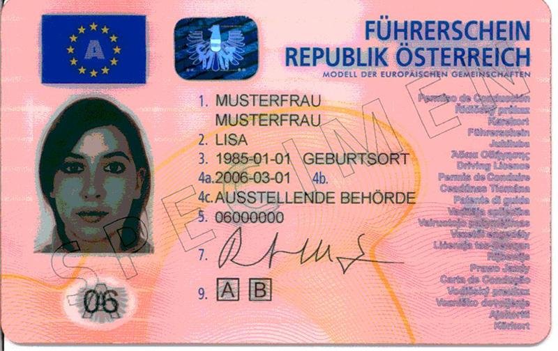 Want an Austrian driving license? Buy it online today!